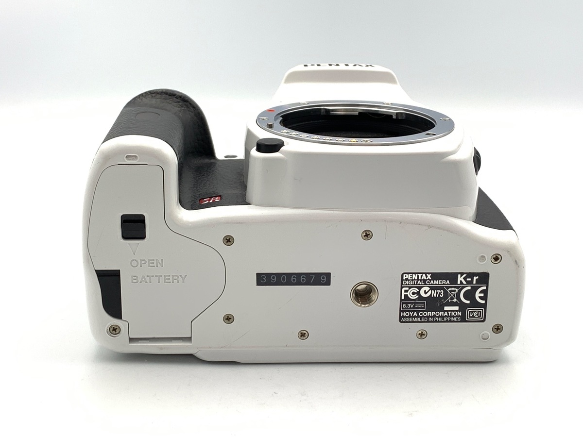 中古：B(並品)】ペンタックス K-r ボディ ホワイト | 2445190069396