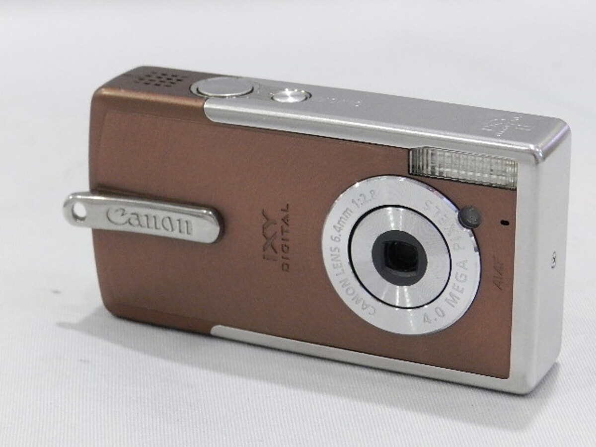 中古：C(やや難あり)】キヤノン（CANON）IXY DIGITAL L シルキー