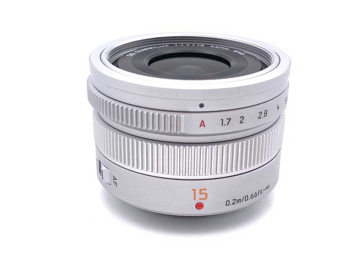 中古：AB(良品)】パナソニック LEICA DG SUMMILUX 15mm/F1.7 ASPH. [H