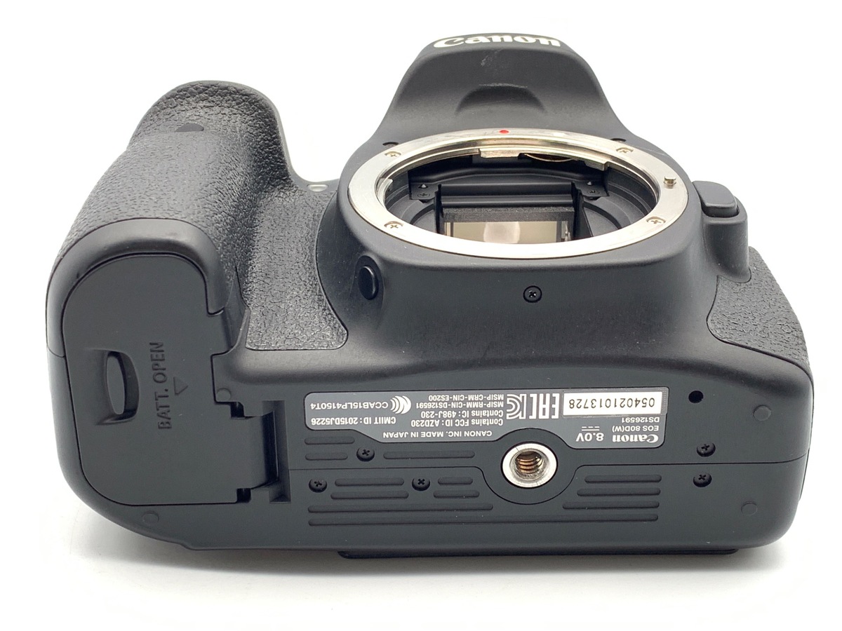 中古：AB(良品)】キヤノン EOS 80D ボディ | 2445190083859