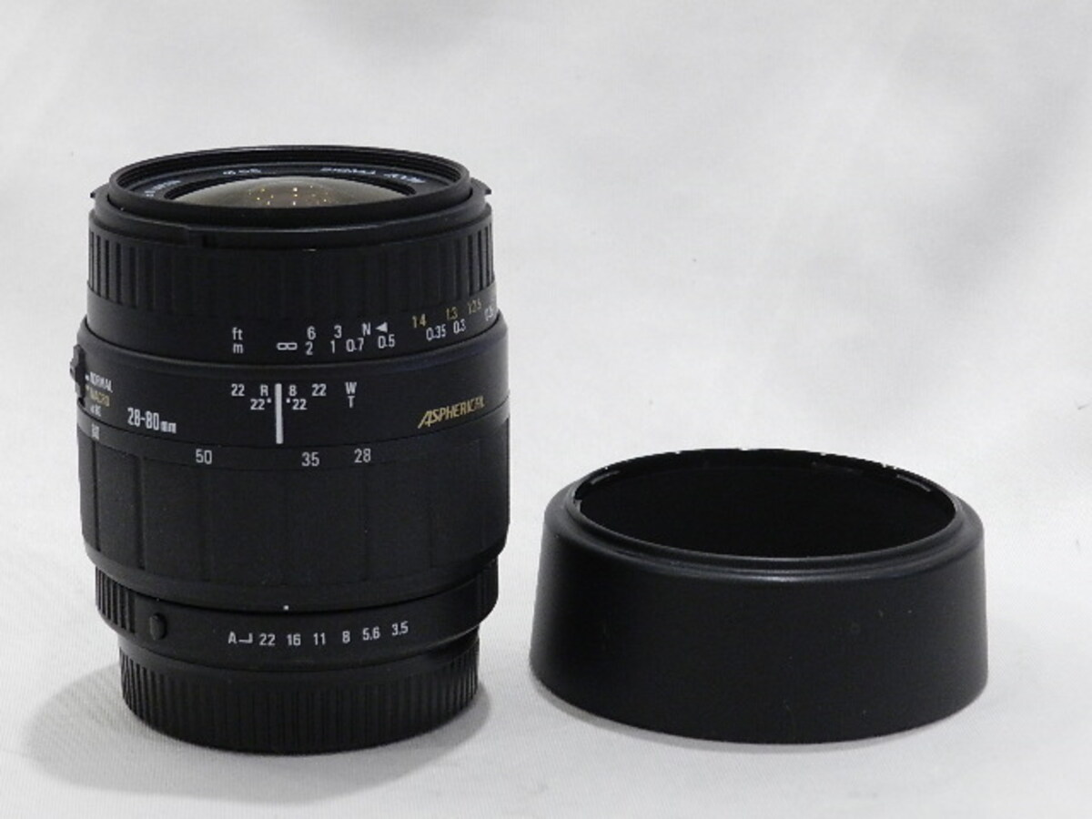 中古】シグマ（SIGMA）AF 28-80/3.5-5.6 ペンタックス用 MACRO 在庫