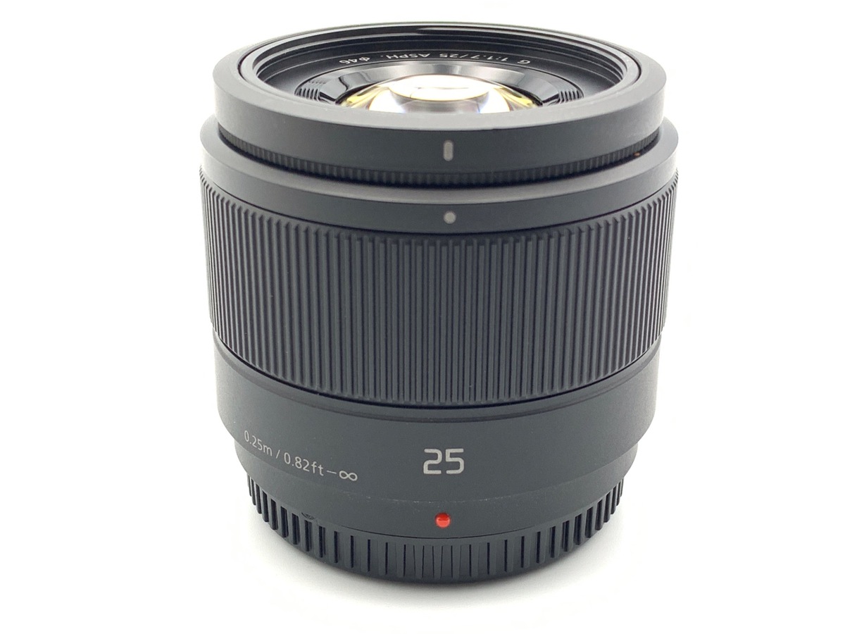 LUMIX G 25mm/F1.7 ASPH. H-H025-K [ブラック] 中古価格比較 - 価格.com