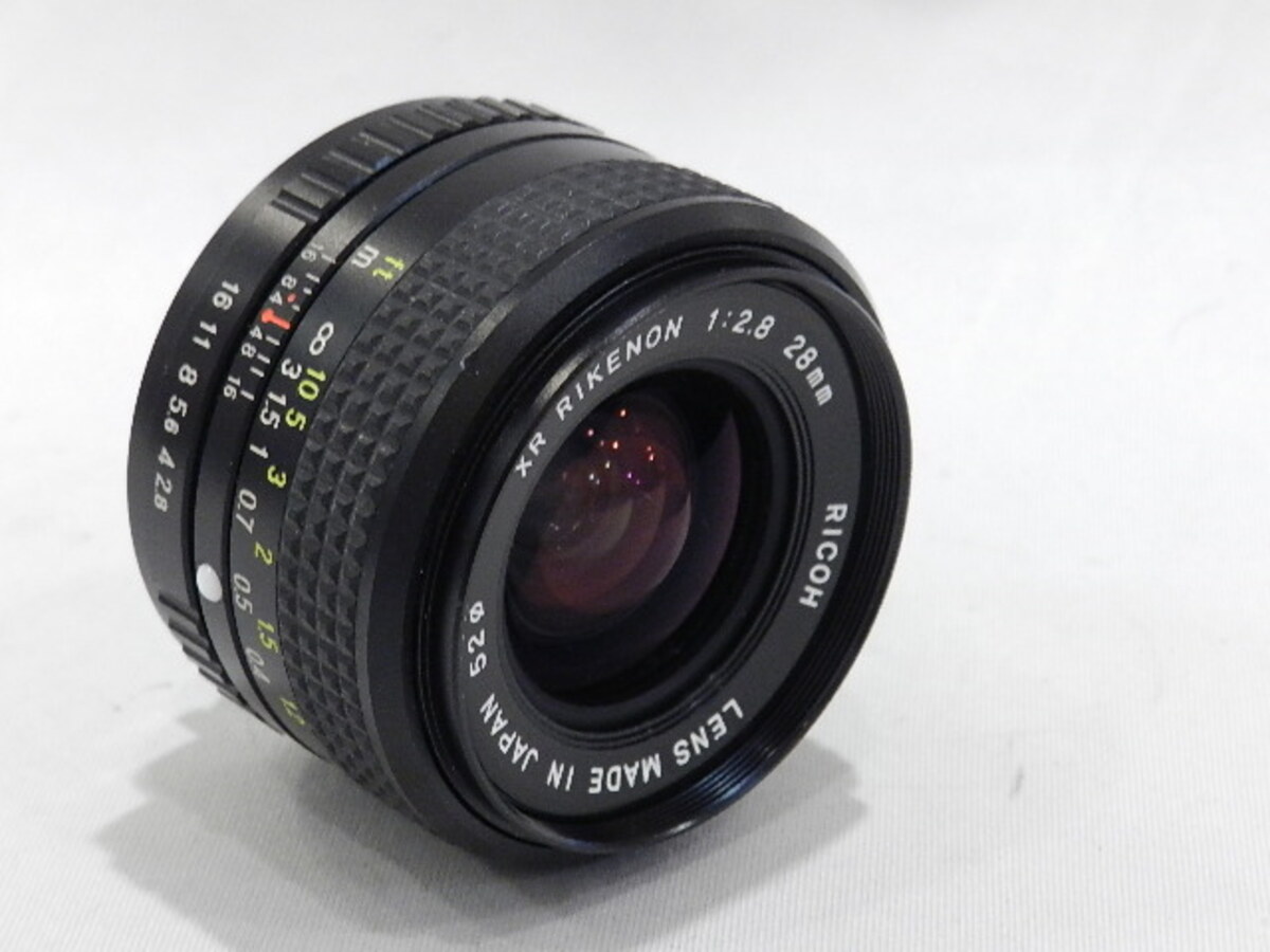 中古：C(やや難あり)】リコー XRリケノン 28mm F2.8 | 2445190087093