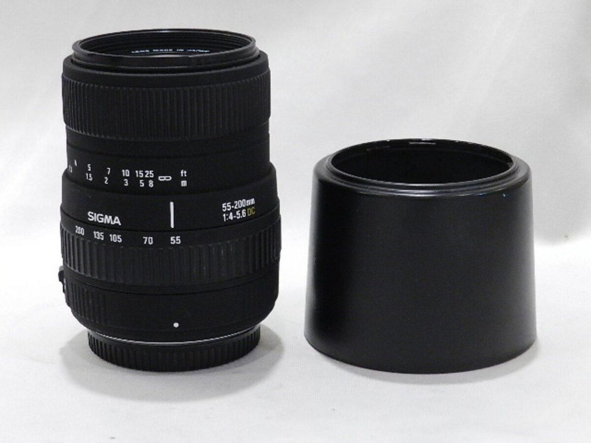 中古：C(やや難あり)】シグマ 55-200mm F4-5.6 DC フォーサーズ用
