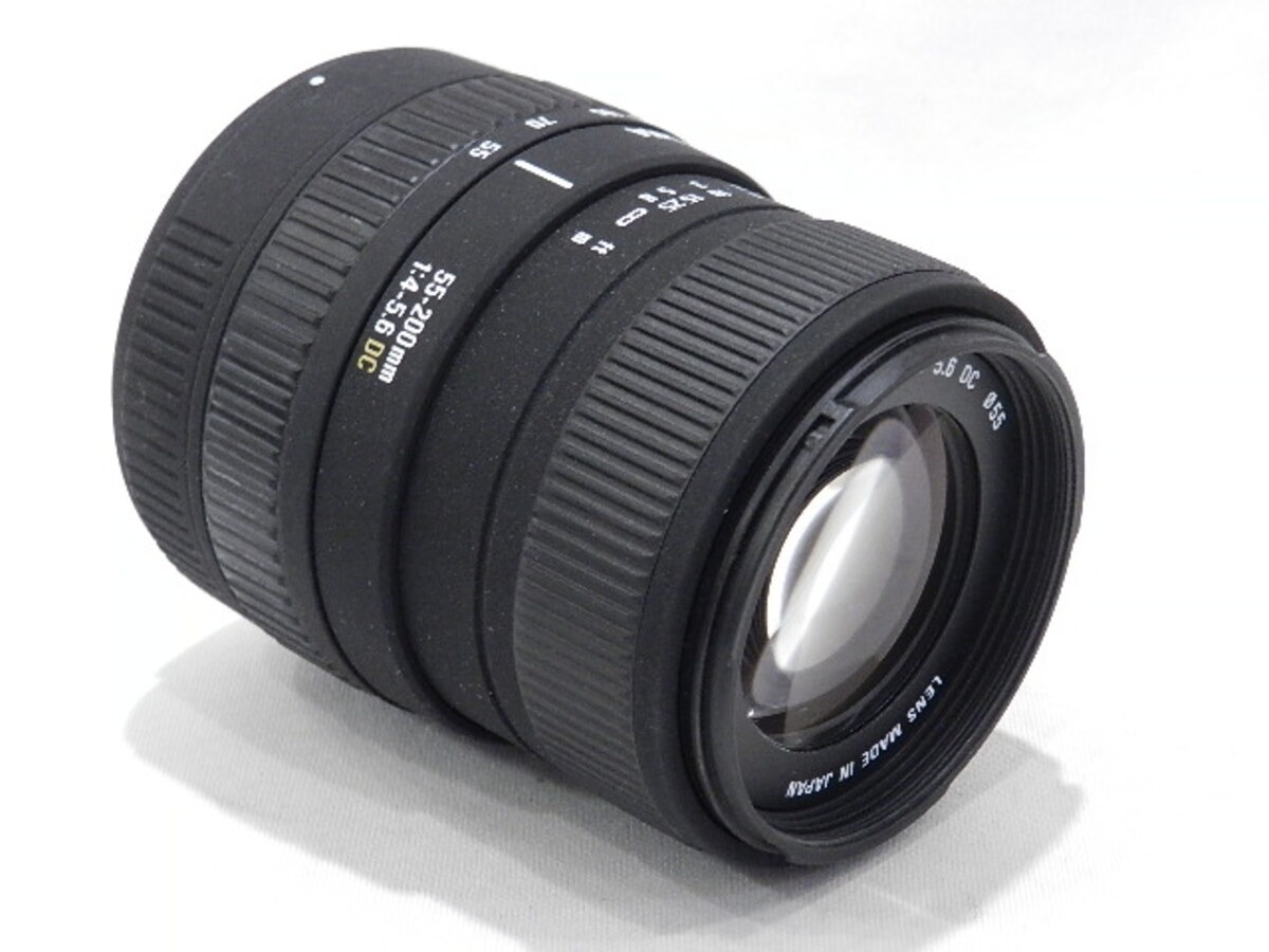 中古：C(やや難あり)】シグマ 55-200mm F4-5.6 DC フォーサーズ用