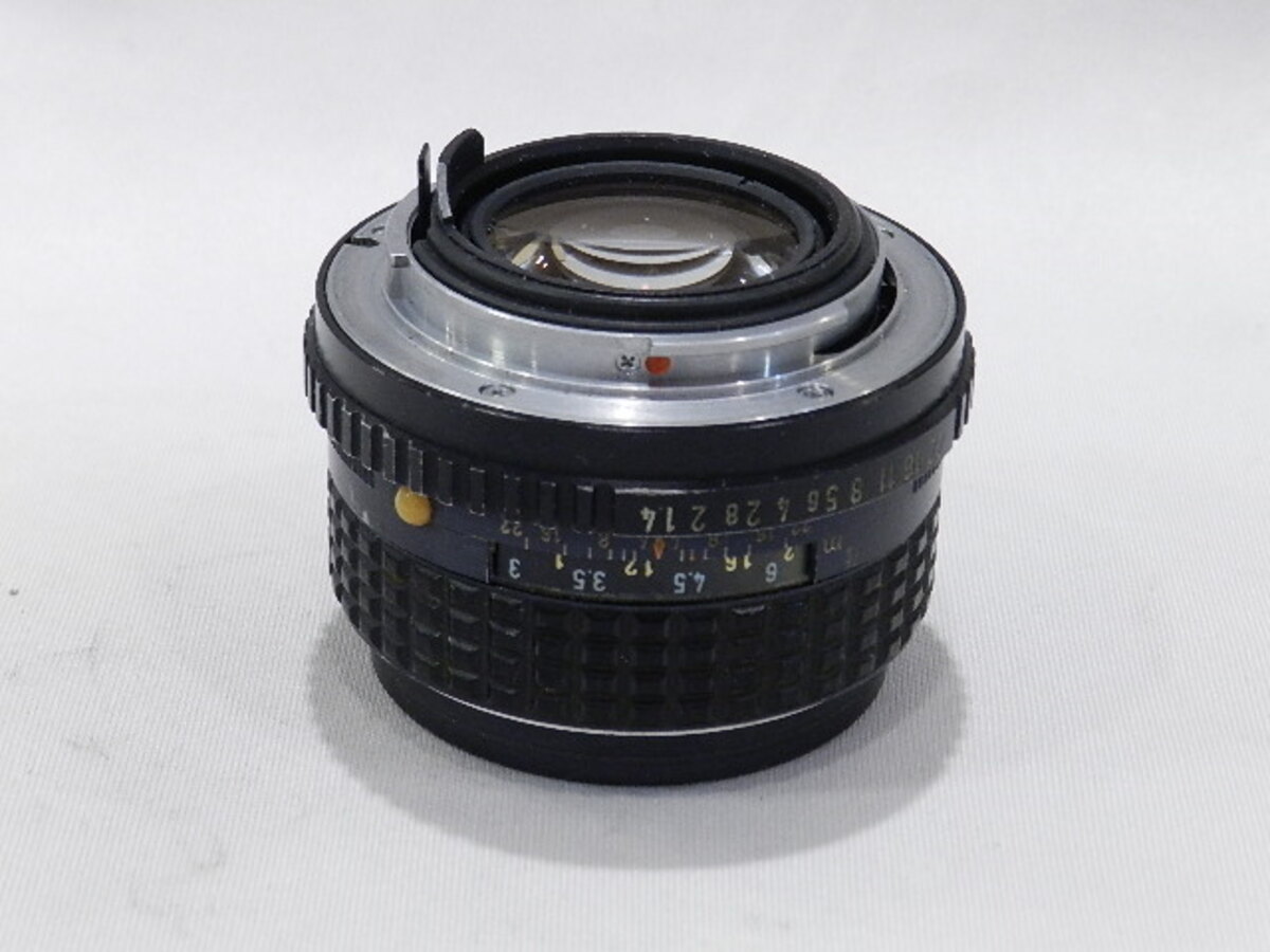 中古：C(やや難あり)】ペンタックス smc PENTAX-M 50mm F1.4