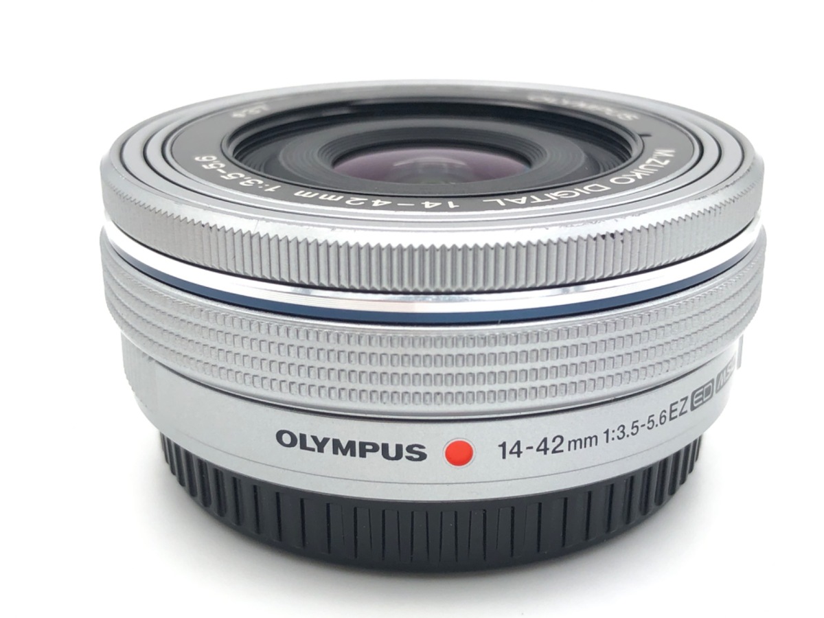 中古】オリンパス M.ZUIKO DIGITAL ED 14-42mm F3.5-5.6 EZ シルバー