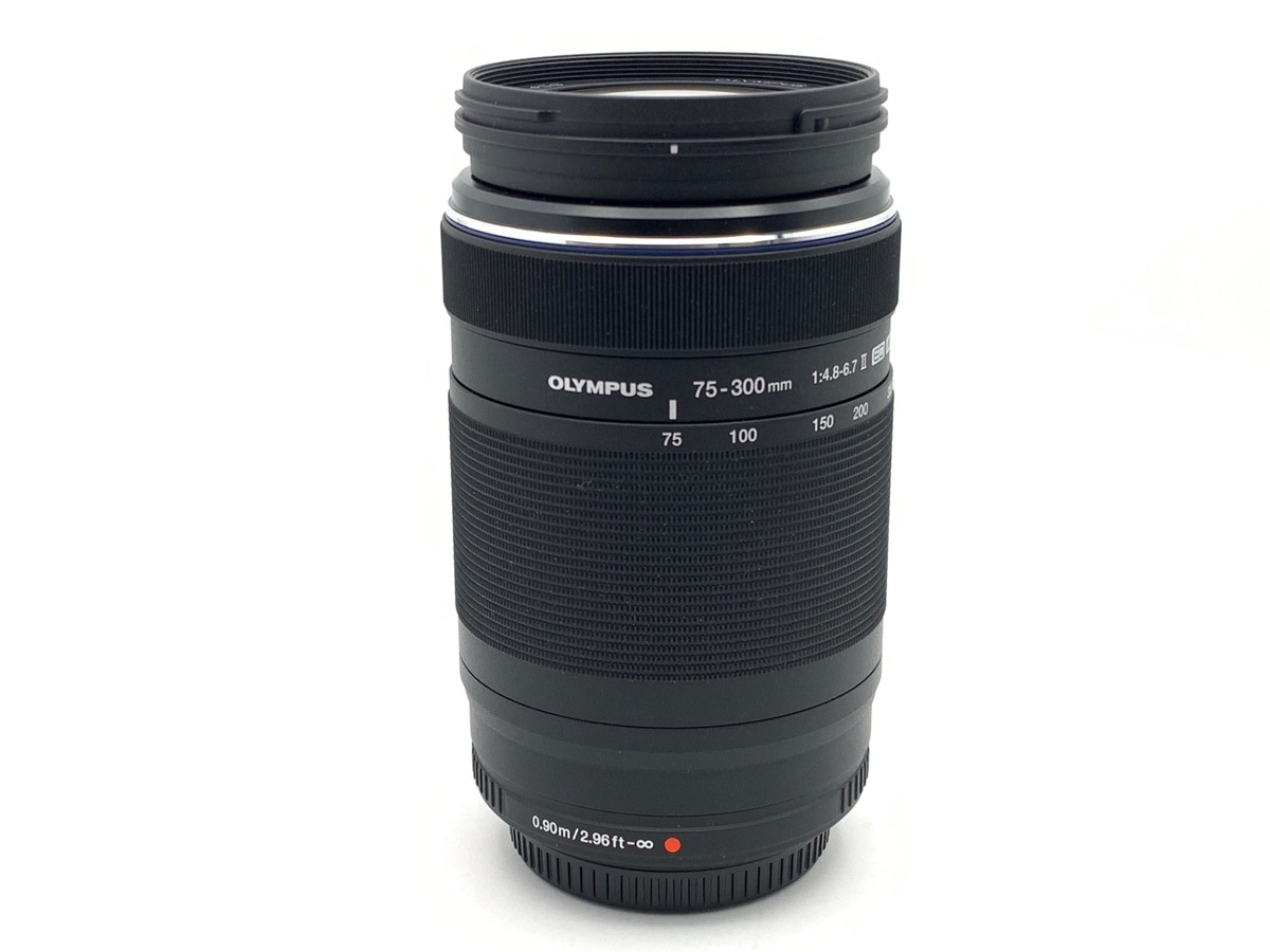 M.ZUIKO DIGITAL 75-300mm ズームレンズ　中古 M.ZUIKO DIGITAL ED 75-300mm F4.8-6.7 II [ブラック] 中古価格比較