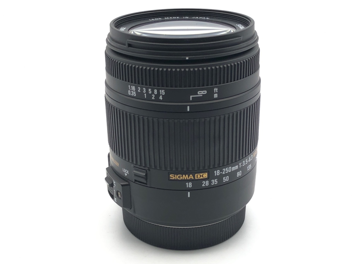 超美品　SIGMA 18-250mm DC MACRO OS HSM キャノン用 18-250mm F3.5-6.3 DC MACRO OS HSM [キヤノン用] 中古価格比較 - 価格.com