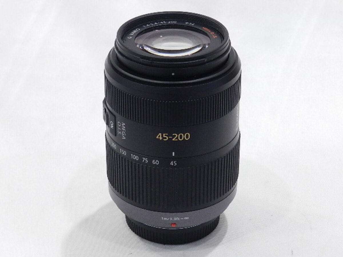 LUMIX G VARIO 45-200mm/F4.0-5.6/MEGA O.I.S. H-FS045200 中古価格