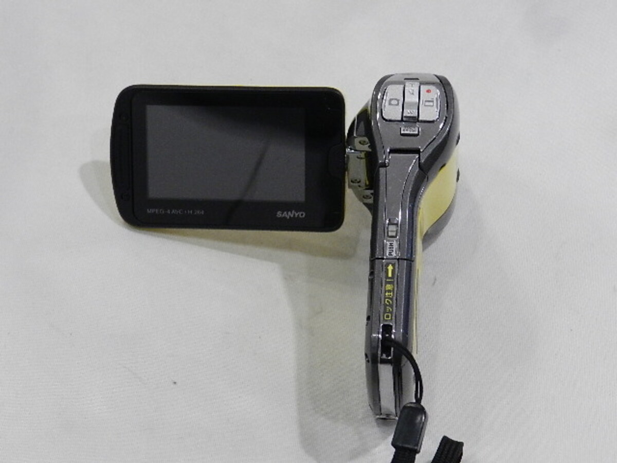中古】サンヨー（SANYO）DMX-CA100 イエロー【1430万画素】｜｜カメラ