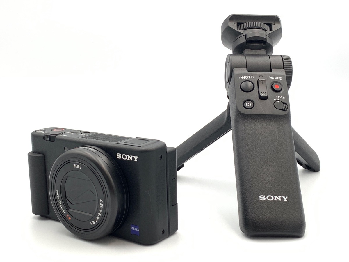 中古】ソニー VLOGCAM ZV-1G B シューティンググリップキット ブラック
