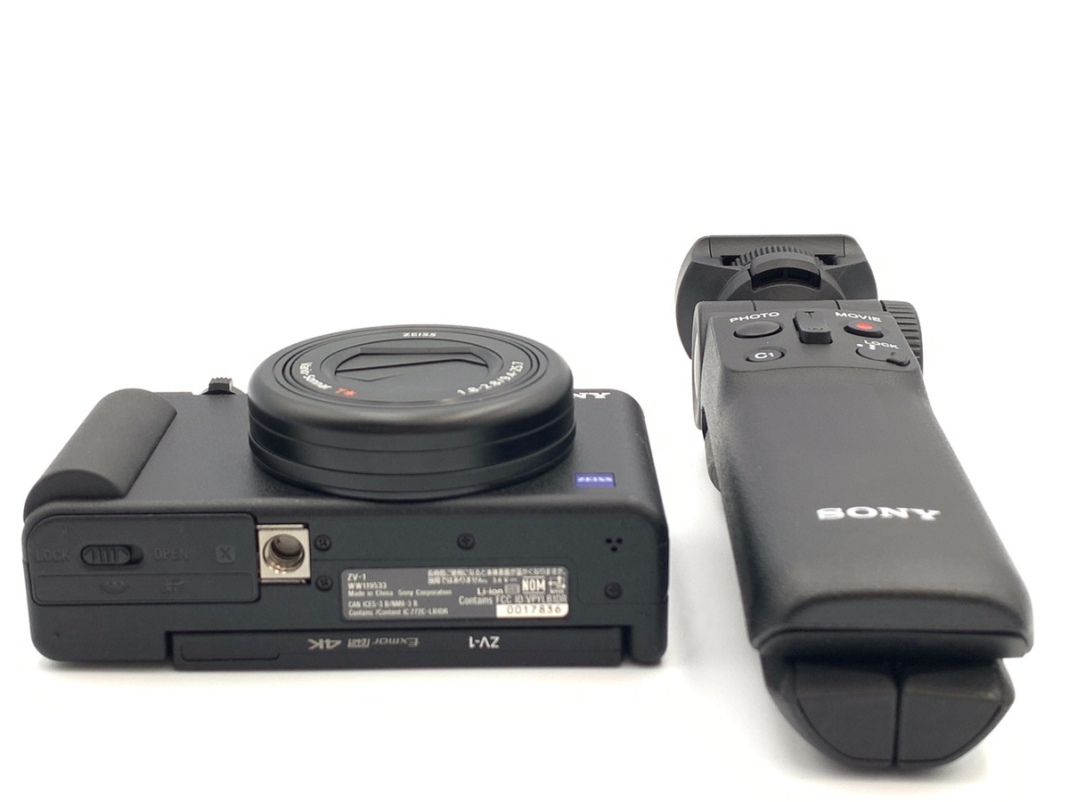 中古】ソニー VLOGCAM ZV-1G B シューティンググリップキット ブラック