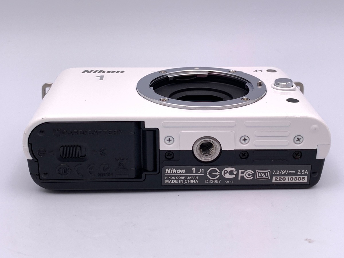 中古：B(並品)】ニコン Nikon 1 J1 ボディ ホワイト | 2445190114638