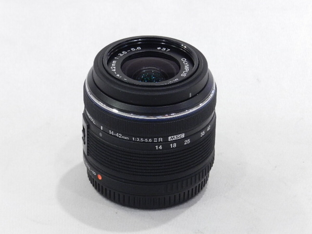 中古】オリンパス M.ZUIKO DIGITAL ED 14-42mm F3.5-5.6 EZ ブラック