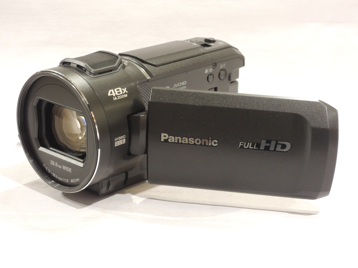 中古】パナソニック デジタルビデオカメラ HC-V900-K ビーズブラック