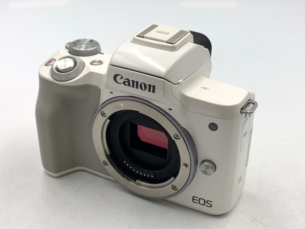 中古：AB(良品)】キヤノン EOS Kiss M ボディ ホワイト | 2445200003488