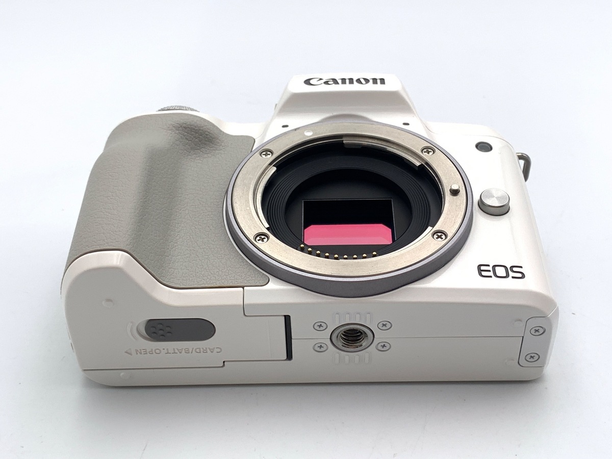 【中古】キヤノン EOS Kiss M ボディ ホワイト