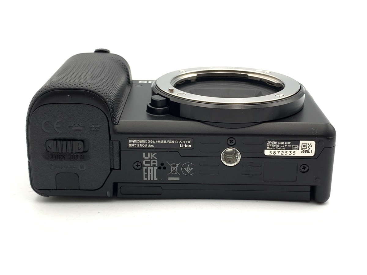 【中古】ソニー VLOGCAM ZV-E10 ボディ ブラック