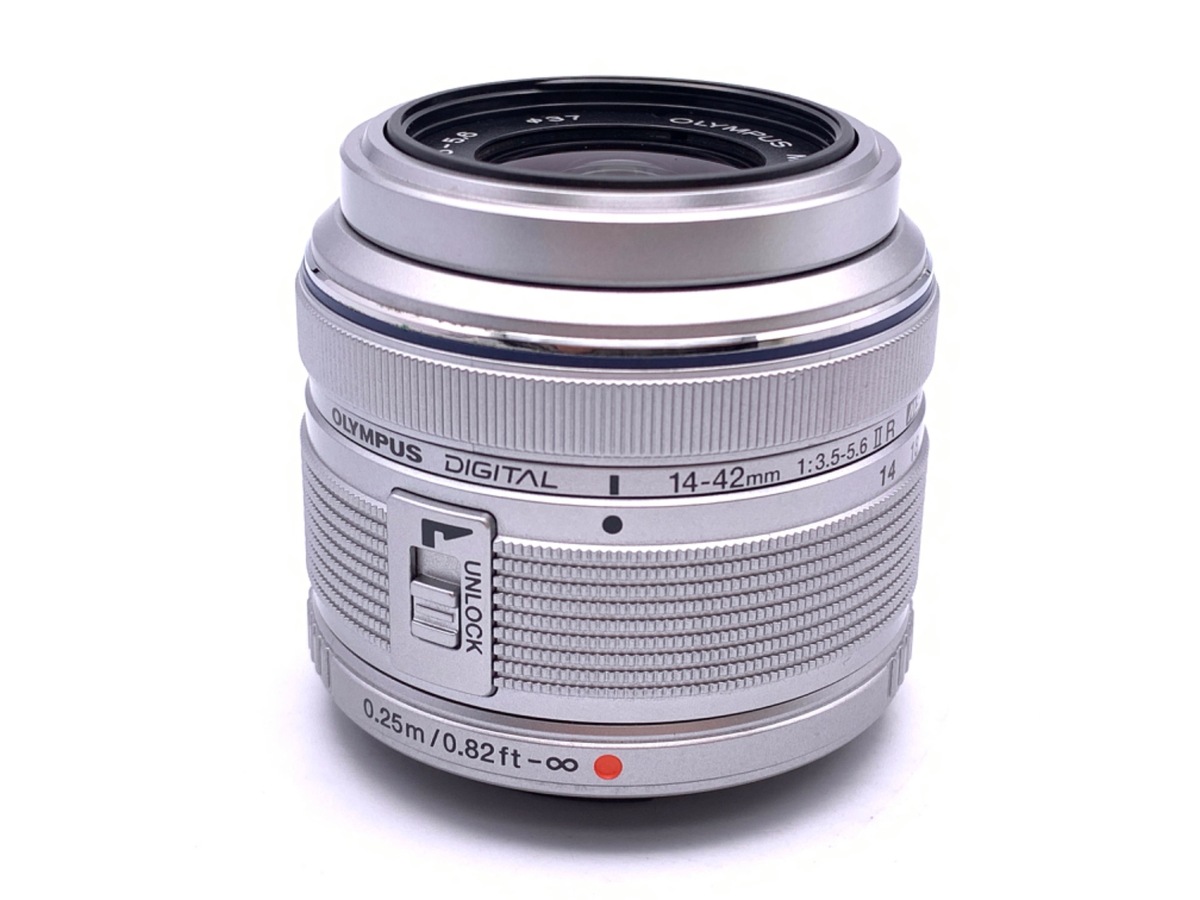 中古】オリンパス M.ZUIKO DIGITAL 14-42mm F3.5-5.6 II R シルバー