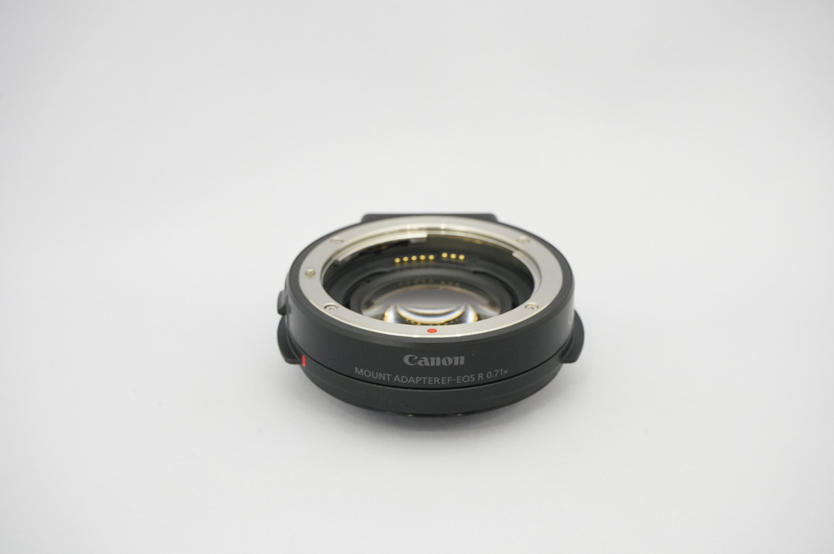 中古：A(美品)】キヤノン マウントアダプター EF-EOS R 0.71X