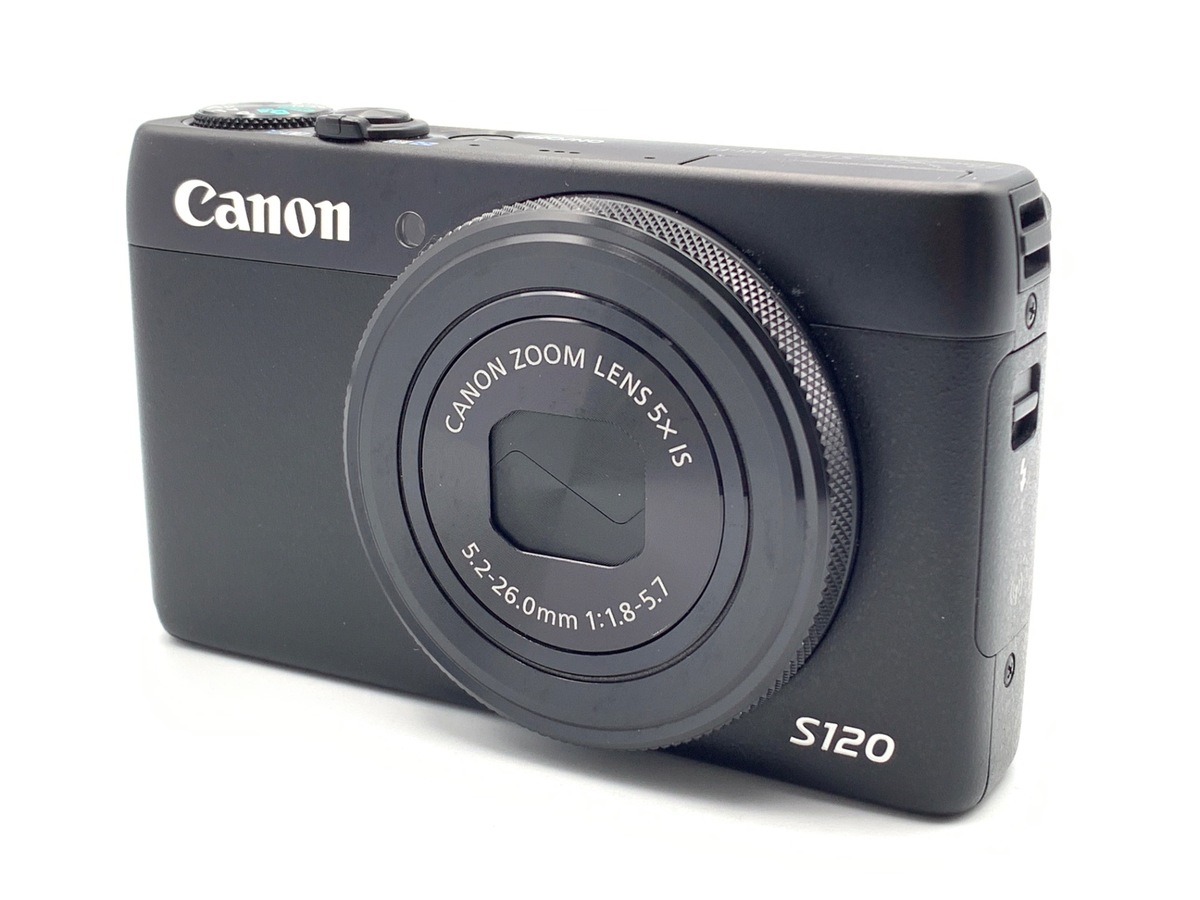中古】キヤノン PowerShot S120 ブラック｜｜カメラのキタムラネット