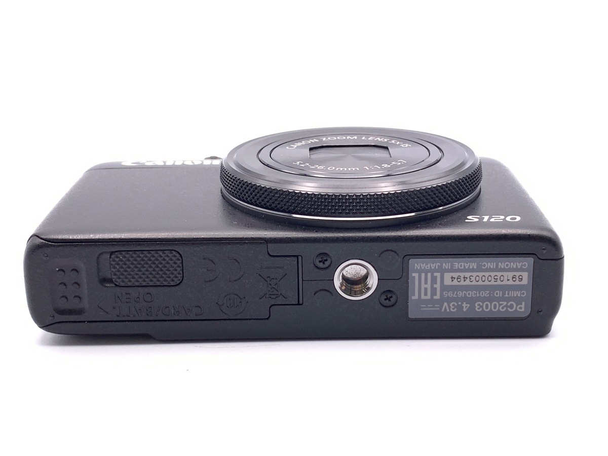 中古】キヤノン PowerShot S120 ブラック｜｜カメラのキタムラネット