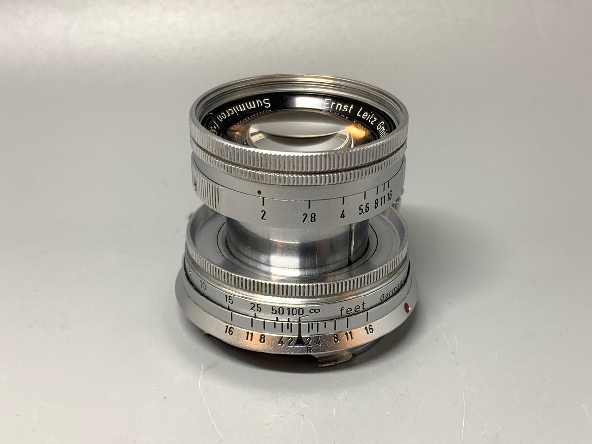 【中古】ライカ ズミクロンM 50mm F2 沈胴