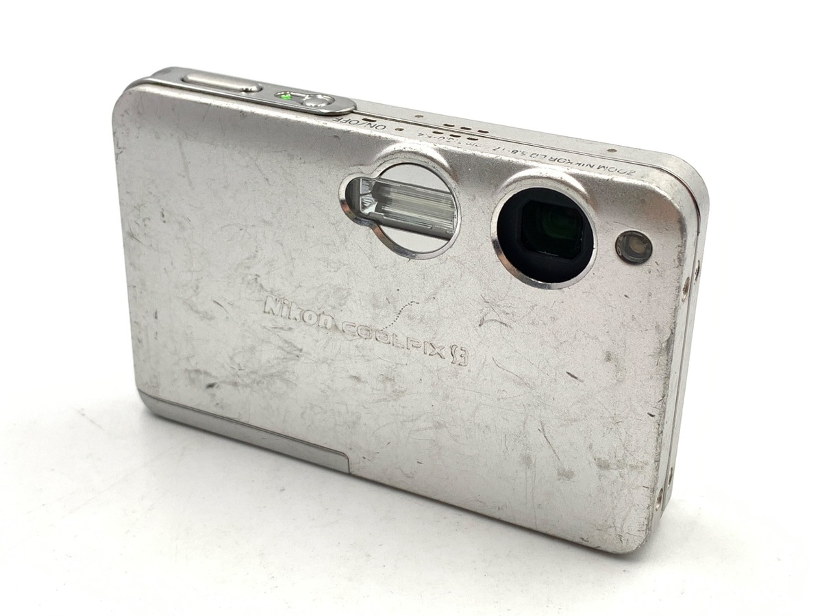 【美品】Nikon COOLPIX S3 フロストシルバー　動作確認済 美品】Nikon COOLPIX S3 フロストシルバー 動作確認済 中古：B(並品