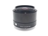 中古】シグマ 19mm F2.8 DN マイクロフォーサーズ用 ブラック