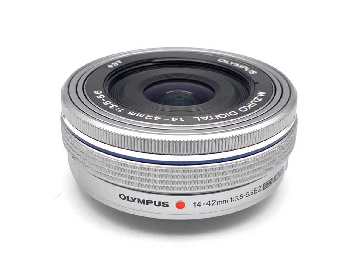OLYMPUS - OLYMPUS M.ZUIKO 14-42mm 3.5-5.6 シルバー 美品 Olympus M.Zuiko Digital 14-42mm f/3.5-5.6 II R Lens for MFT