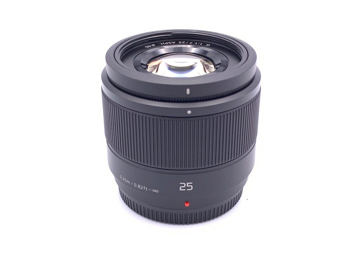 最終価格【美品】LUMIX G 25mm F1.7 ASPH. ブラック LUMIX G 25mm/F1.7 ASPH. H-H025-K [ブラック] 中古価格比較