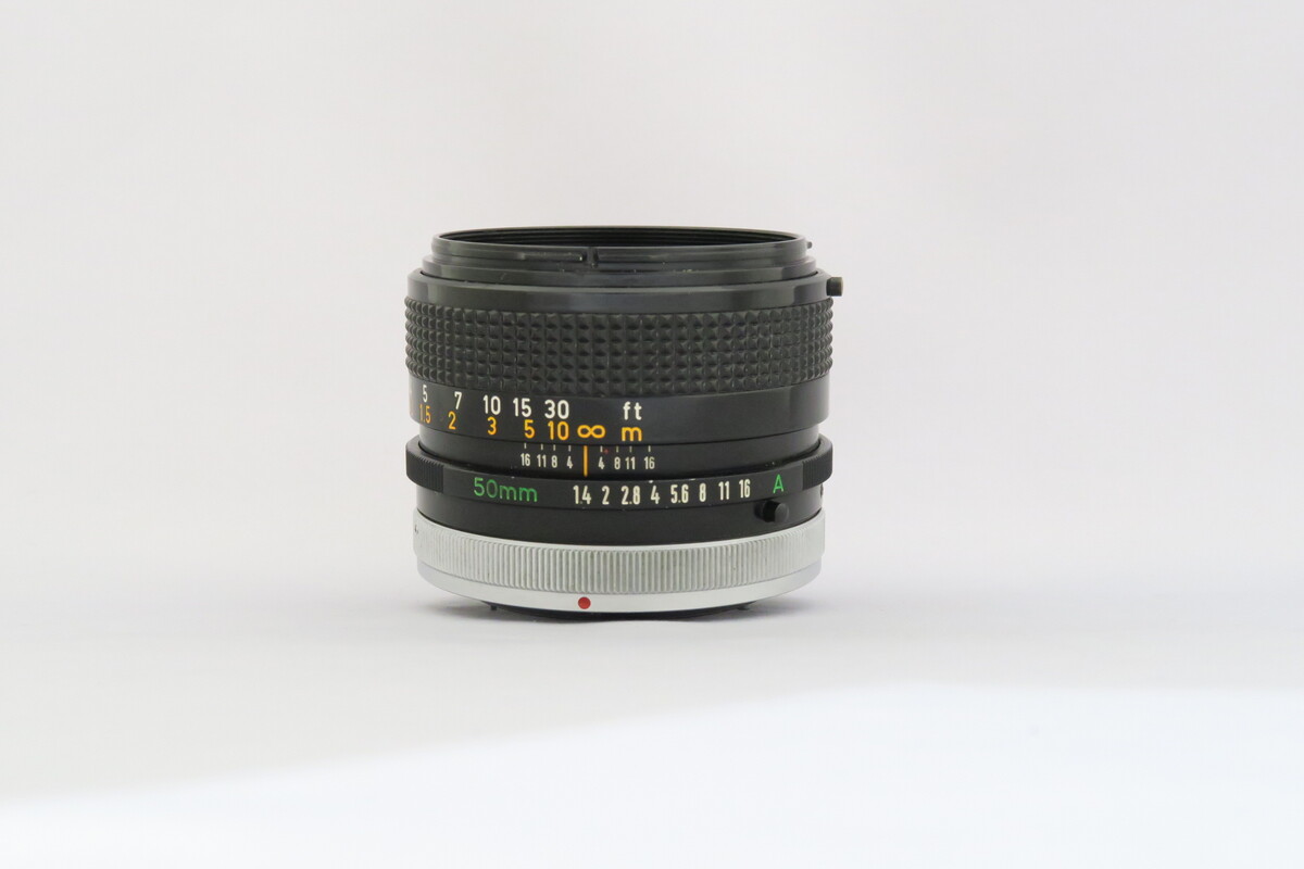中古：C(やや難あり)】キヤノン FD 50mm F1.4 S.S.C. | 2445220051445
