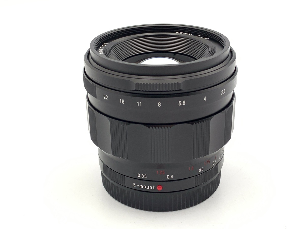 フォクトレンダー NOKTON 40mm F1.2 Aspherical 中古価格比較