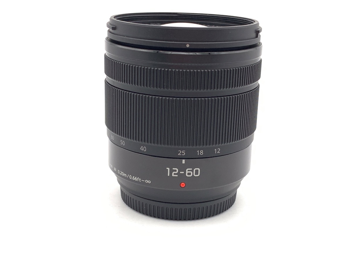 LUMIX G VARIO 12-60mm/F3.5-5.6 ASPH./POWER O.I.S. H-FS12060 中古