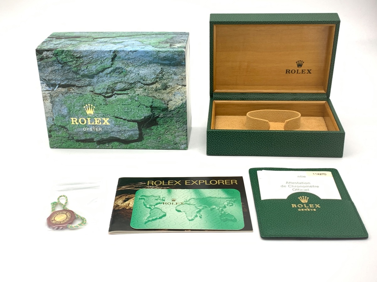 ロレックス(ROLEX) エクスプローラーI ブラック 114270 ステンレススティール