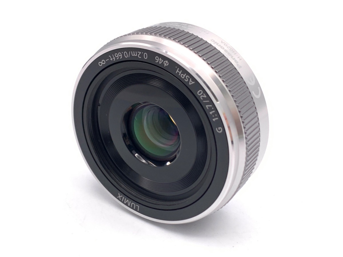 中古：A(美品)】パナソニック LUMIX G 20mm F1.7 II ASPH. [H-H020A