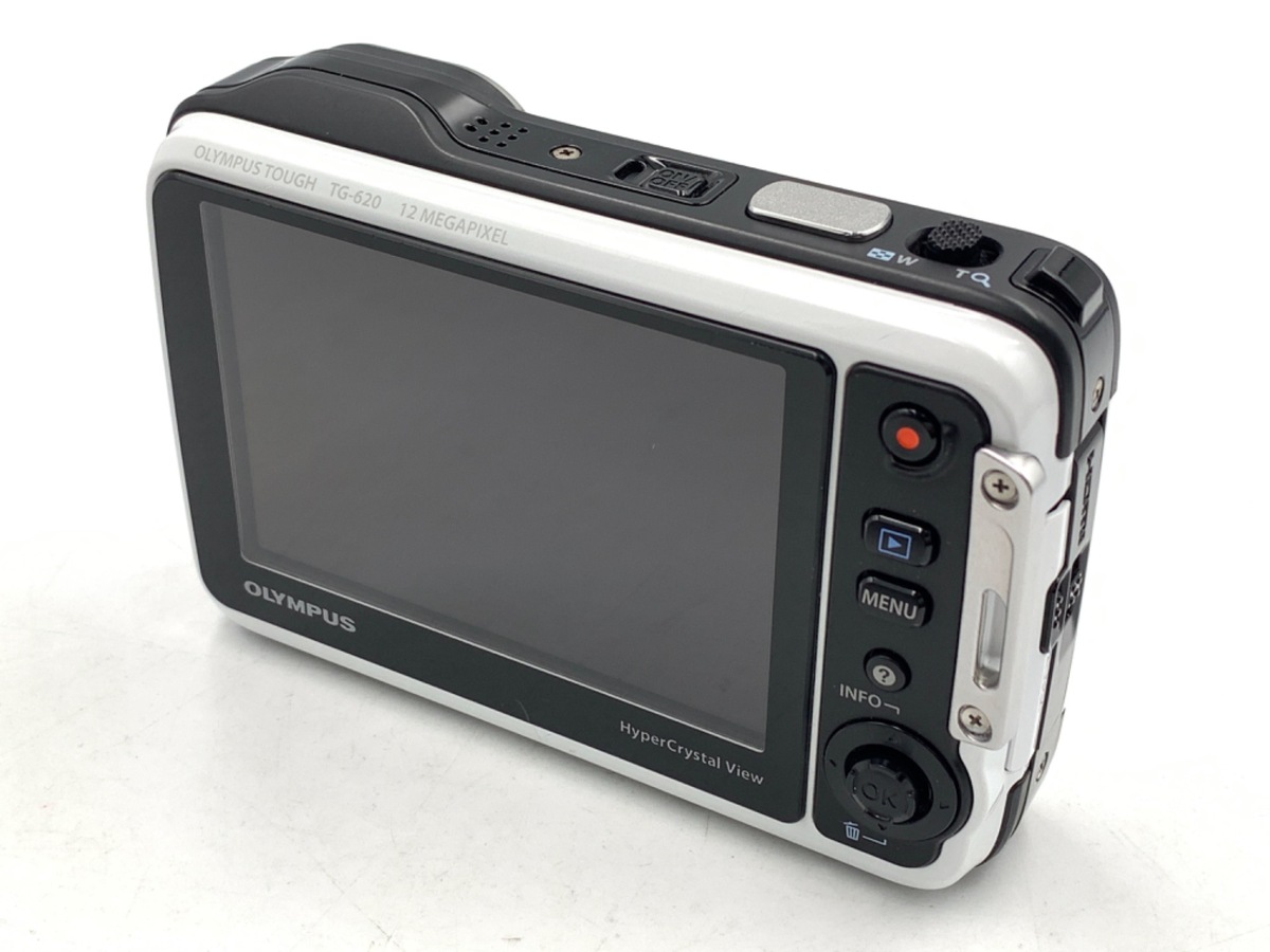 【美品】OLYMPUS Tough TG-620 ホワイト　動作確認済 中古：B(並品)】オリンパス Tough TG-620 ホワイト | 2445220060393