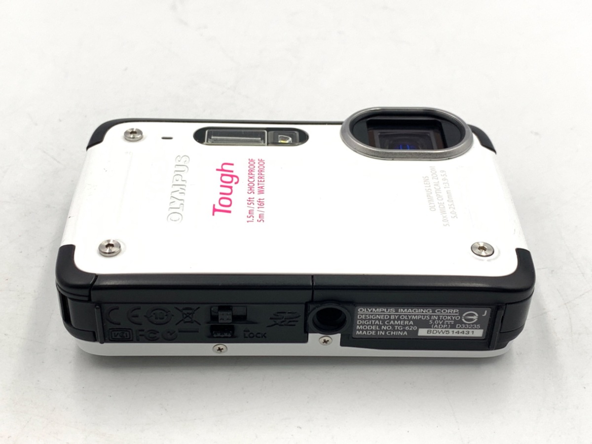 中古：B(並品)】オリンパス Tough TG-620 ホワイト | 2445220060393
