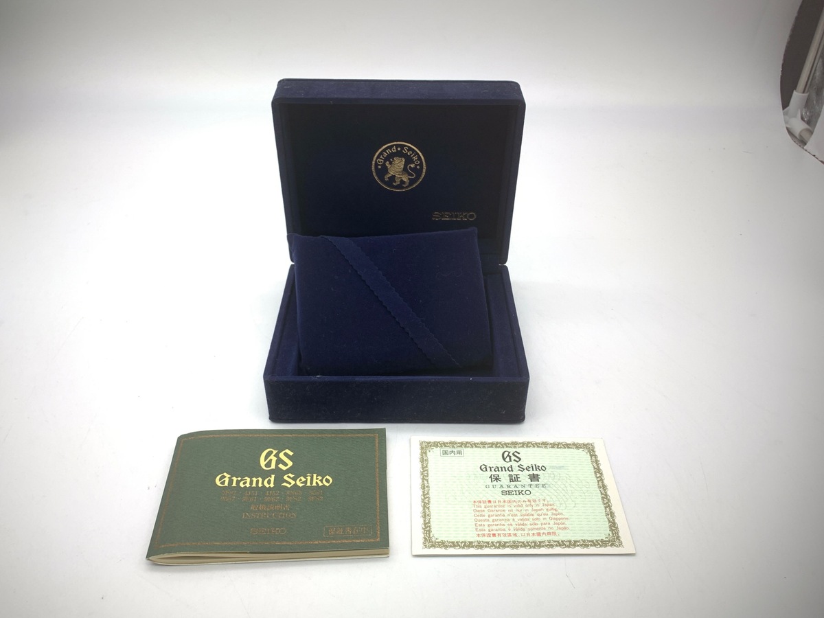 グランドセイコー クォーツ シルバー SBGX005/9F62-0A10 ステンレススティール