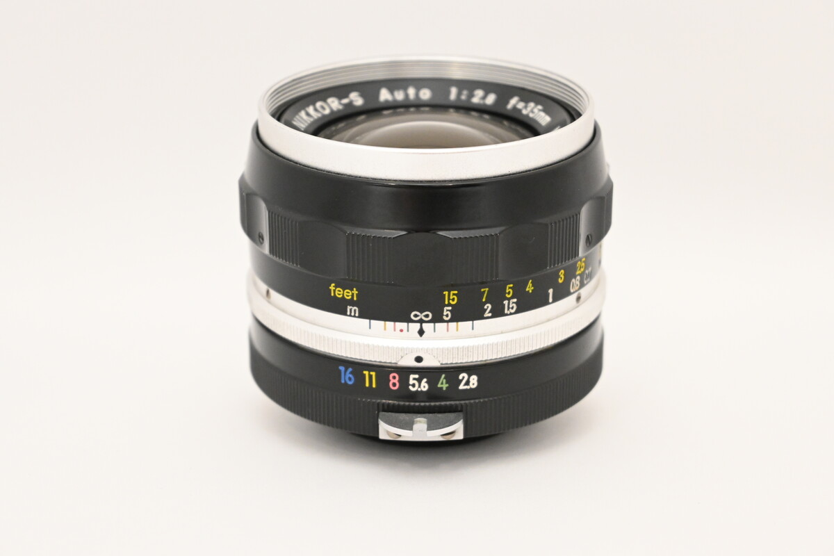 日本光学 ニコン Auto Nikkor 35mm F2.8 現状品 カメラ 中古：C(やや難あり)】ニコン Auto Nikkor 35mm F2.8 Cなし