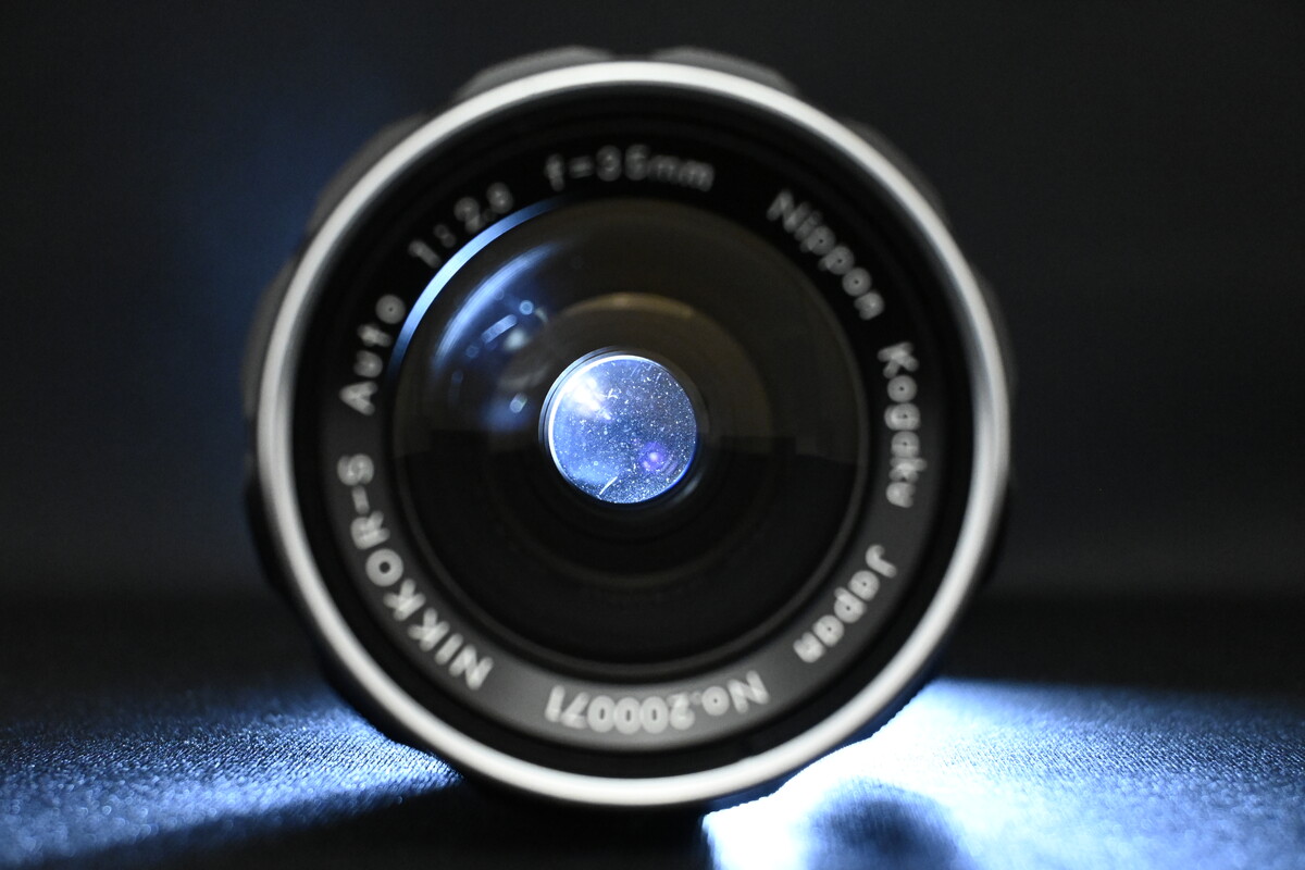 中古：C(やや難あり)】ニコン Auto Nikkor 35mm F2.8 Cなし