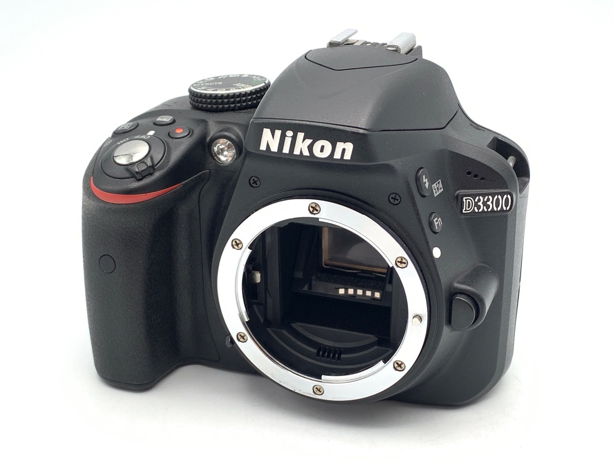 【美品】Nikon D3300 4677枚‼︎ ボディ 中古：B(並品)】ニコン D3300 ボディ ブラック | 2445220068221