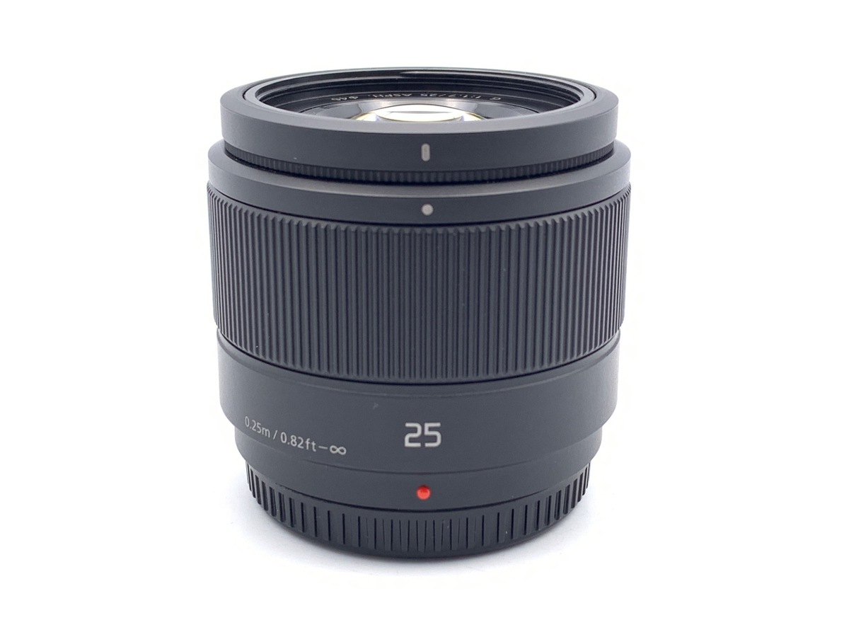 LUMIX G 25mm/F1.7 ASPH. H-H025-K [ブラック] 中古価格比較 - 価格.com