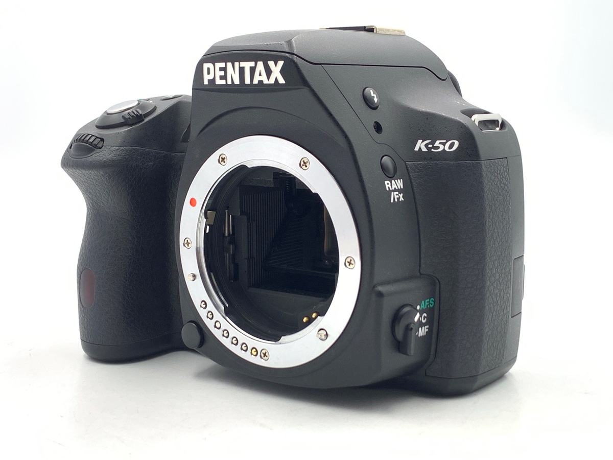 ＜美品＞ PENTAX ペンタックス K-50 ボディ ブラック RICOH PENTAX K-50 デジタル一眼レフ ボディ