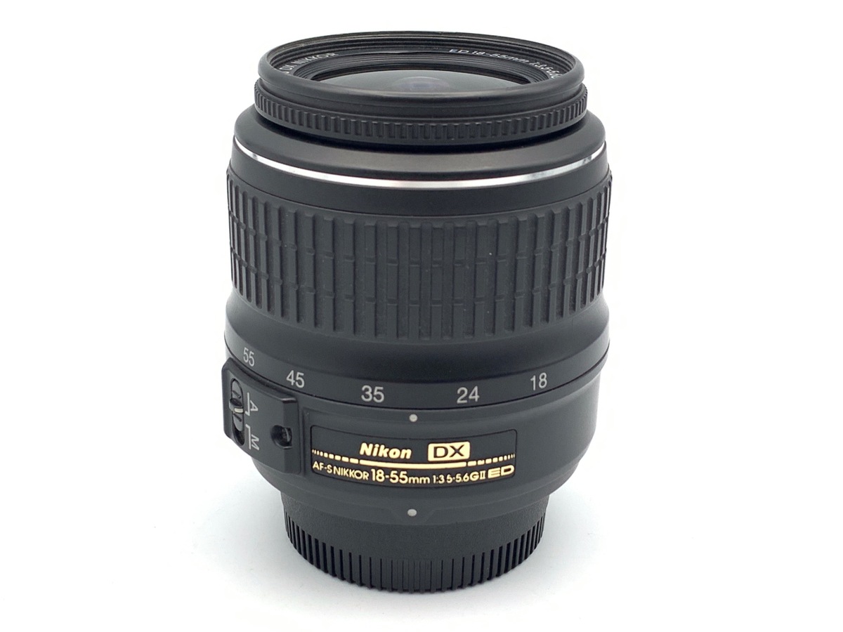 中古】ニコン AF-S DX Zoom Nikkor ED18-55mm F3.5-5.6G II BK