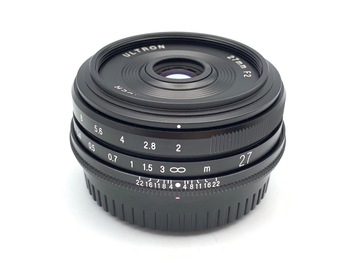 中古】コシナ フォクトレンダー ULTRON 27mm F2 ブラック（Xマウント用
