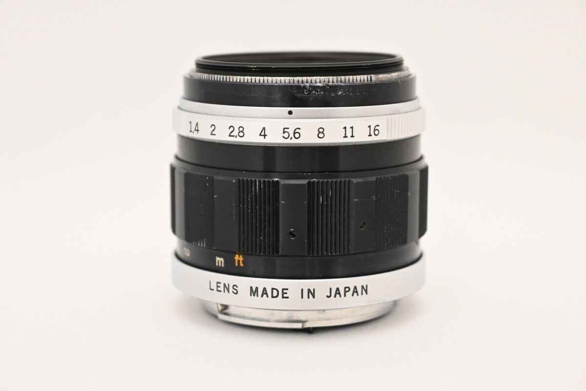 ペン用 Gズイコー オートS 40/1.4 TTLナンバー付