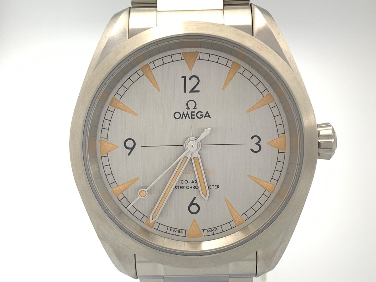 オメガ(OMEGA) シーマスター レイルマスター グレー 220.10.40.20.06.001 ステンレススティール