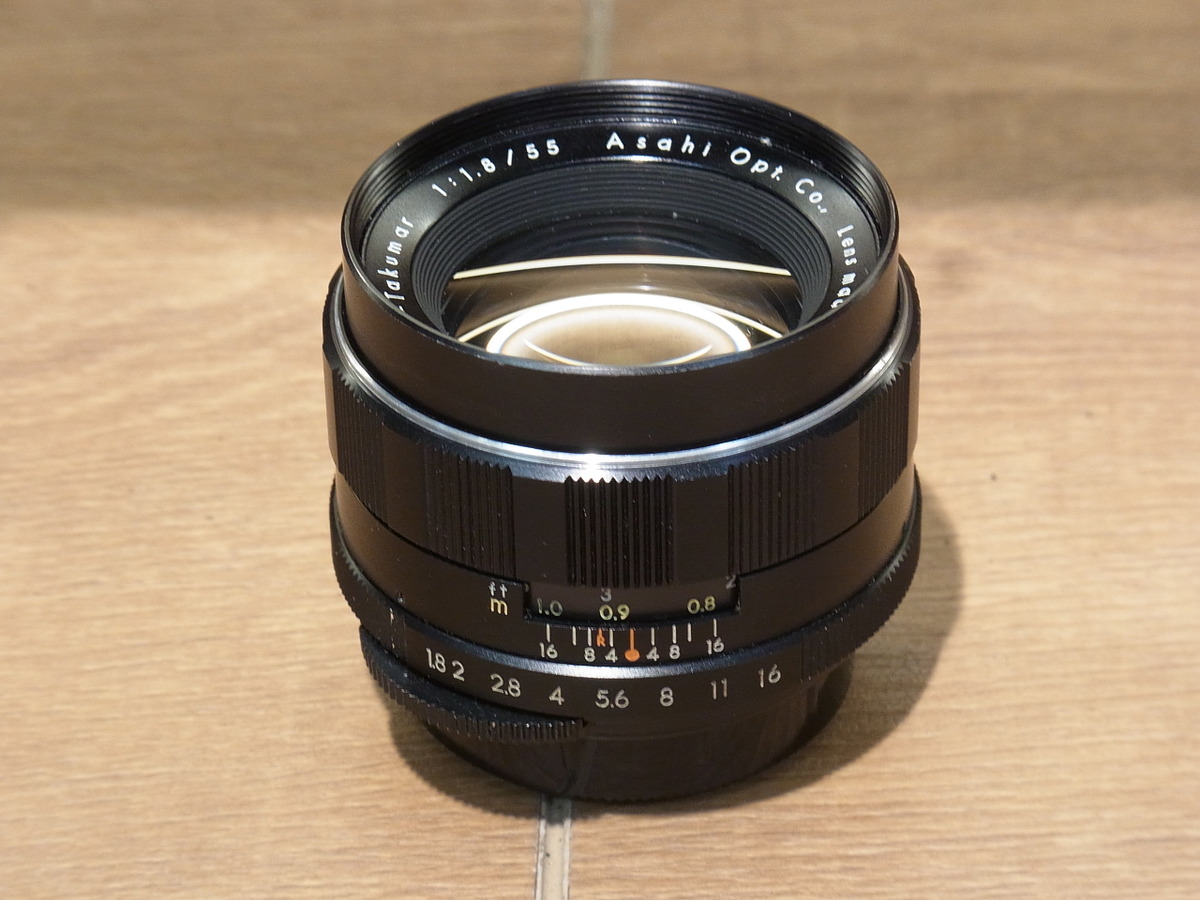 中古：C(やや難あり)】ペンタックス SUPER-TAKUMAR 55mm F1.8